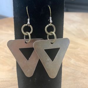 Triangle earrings